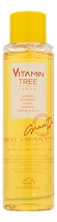 

Омолаживающий тонер для лица с витаминами Vitamin Tree Toner 150мл