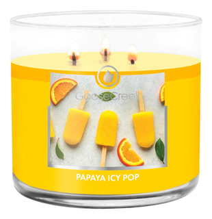 Ароматическая свеча Papaya Icy Pop (Ледяное мороженое из папайи)