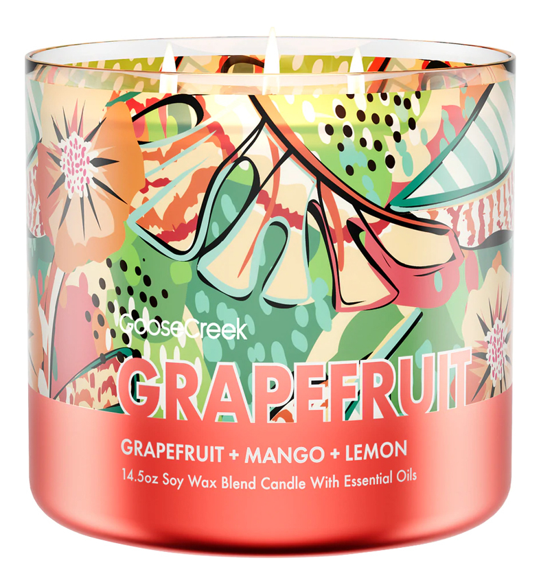 

Ароматическая свеча Grapefruit Mandarin (Грейпфрут и мандарин): свеча 411г, Ароматическая свеча Grapefruit Mandarin (Грейпфрут и мандарин)
