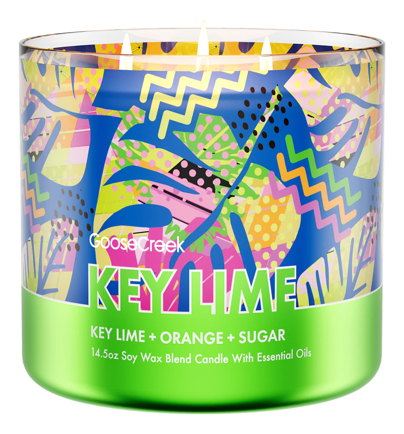 

Ароматическая свеча Key Lime (Нота лайма): свеча 411г, Ароматическая свеча Key Lime (Нота лайма)
