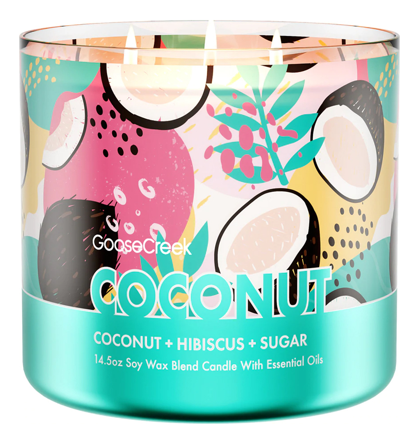 

Ароматическая свеча Coconut (Кокос): свеча 411г, Ароматическая свеча Coconut (Кокос)