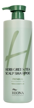 Шампунь для волос с экстрактом зеленого чая Herb Green Tea Scalp Shampoo