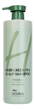 Heona Шампунь для волос с экстрактом зеленого чая Herb Green Tea Scalp Shampoo