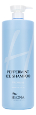 Heona Освежающий шампунь с маслом перечной мяты Peppermint Ice Shampoo