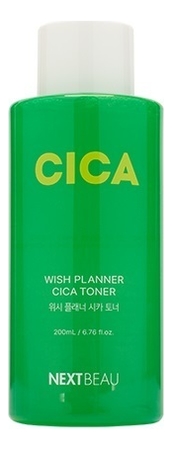 Восстанавливающий тонер с экстрактом центеллы азиатской Wish Planner Cica Toner 200мл восстанавливающий тонер с экстрактом центеллы азиатской wish planner cica toner 200мл