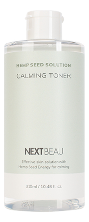 

Тонер для лица с маслом семян конопли Hemp Seed Solution Calming Toner 310мл