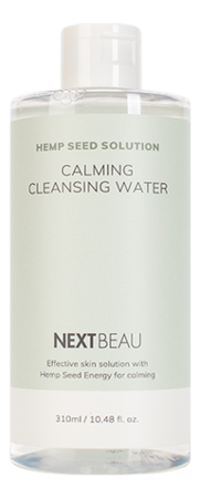 

Мицеллярная вода с маслом семян конопли Hemp Seed Solution Calming Cleansing Water 310мл