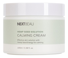 Nextbeau Крем для лица с маслом семян конопли Hemp Seed Solution Calming Cream 100мл