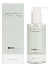 Nextbeau Сыворотка для лица с маслом семян конопли Hemp Seed Solution Calming Ampoule 210мл