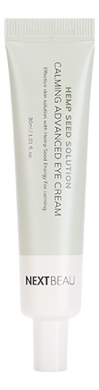 

Крем для кожи вокруг глаз с маслом семян конопли Hemp Seed Solution Calming Advanced Eye Cream 30мл
