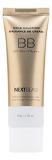 Nextbeau Матирующий BB крем с золотом Gold Solution Radiance Cream SPF50+ PA+++ 50г