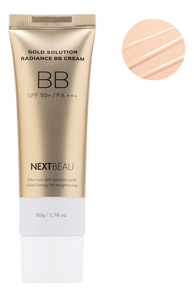 

Матирующий BB крем с золотом Gold Solution Radiance Cream SPF50+ PA+++ 50г: 01 Light Beige, Матирующий BB крем с золотом Gold Solution Radiance Cream SPF50+ PA+++ 50г
