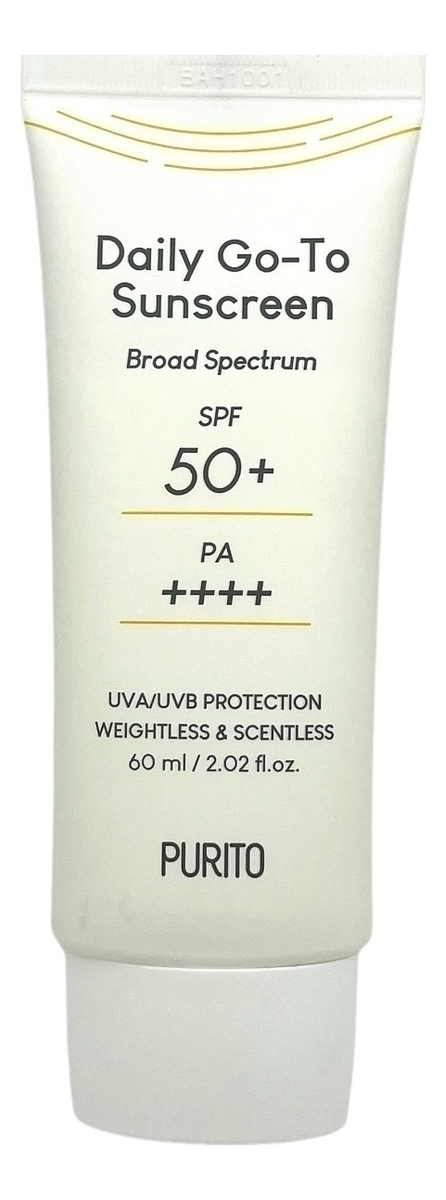 

Солнцезащитный крем для лица Daily Go-To Sunscreen SPF50+ PA++++ 60мл
