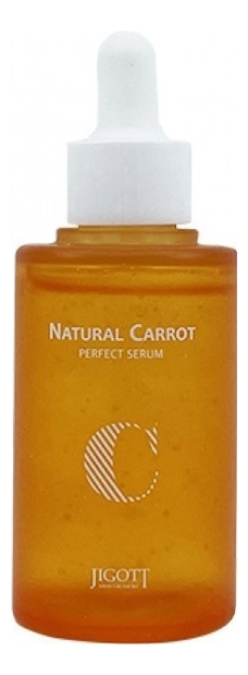 сыворотка для лица с экстрактом моркови jigott natural carrot perfect serum 50 мл Сыворотка для лица с маслом семян моркови Natural Carrot Perfect Serum 50мл
