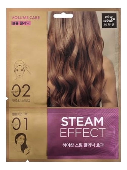 

Паровая маска для объема волос Volume Care Steam Effect 15мл/20мл