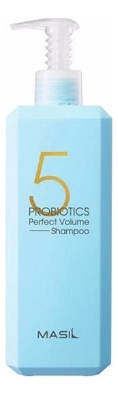 Шампунь для объема волос с пробиотиками 5 Probiotics Perfect Volume Shampoo: Шампунь 500мл