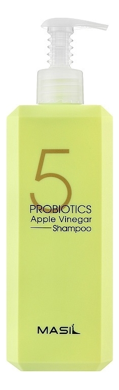 Бессульфатный шампунь с пробиотиками и яблочным уксусом 5 Probiotics Apple Vinegar Shampoo: Шампунь 500мл сверкающие волосы шампунь с яблочным уксусом 400мл