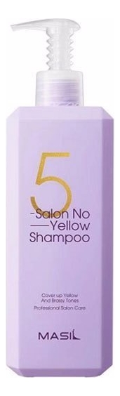 Шампунь против желтизны волос 5 Salon No Yellow Shampoo: Шампунь 500мл шампунь против желтизны волос 5 salon no yellow shampoo шампунь 300мл