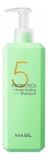 Шампунь для глубокого очищения кожи головы с пробиотиками 5 Probiotics Scalp Scaling Shampoo: Шампунь 500мл apivita дезодорант с прополисом и пробиотиками be fresh 24 часа защиты 12 50 мл