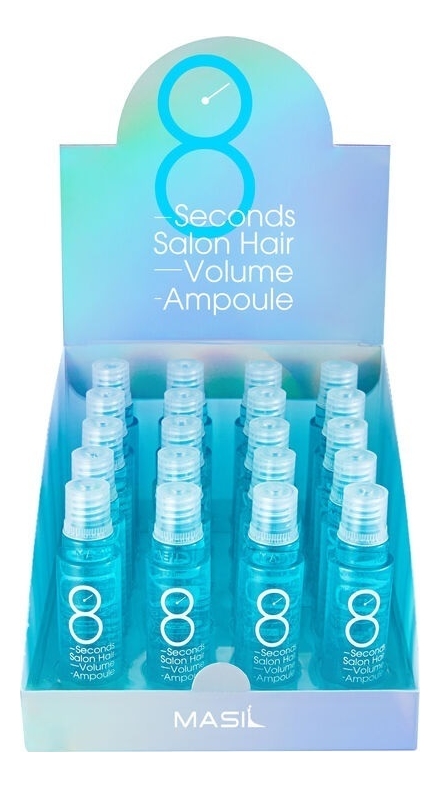 Филлер для объема волос 8 Seconds Salon Hair Mask Volume Ampoule: Филлер 20*15мл филлер для объема волос 8 seconds salon hair mask volume ampoule филлер 15мл