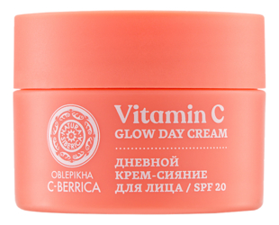 Дневной крем-сияние для лица Oblepikha C-Berrica Vitamin C Glow Day Cream SPF20 50мл