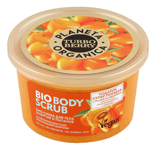 Planeta Organica Био скраб для тела Энергия и питание Turbo Berry Bio Body Scrub 350мл