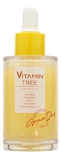 

Ампульная сыворотка для лица с витаминами Vitamin Tree Ampoule 50мл