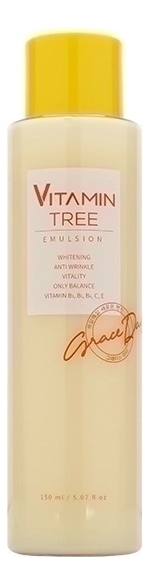 

Омолаживающая эмульсия для лица с витаминами Vitamin Tree Emulsion 150мл