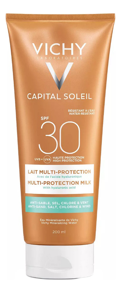 Солнцезащитное молочко для лица и тела Capital Ideal Soleil SPF30 200мл