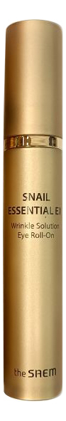 

Крем для кожи вокруг глаз с муцином улитки Snail Essential EX Wrinkle Solution Eye Roll-On 15мл