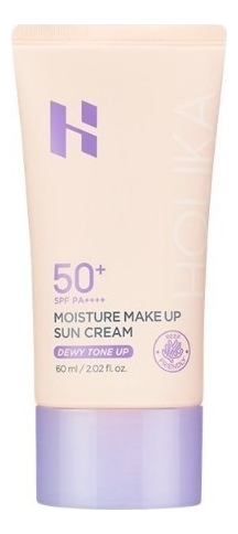 Солнцезащитная база под макияж с тонирующим эффектом Make Up Sun Cream Dewy Tone Up SPF50+ PA+++ 60мл