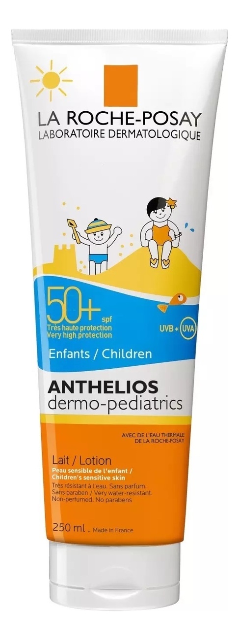

Солнцезащитное молочко для детей Anthelios Dermo-Pediatrics Lait SPF50+ 250мл