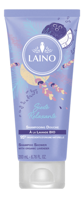 

Шампунь-гель для душа Лаванда Shampooing Douche Sieste Relaxante 200мл
