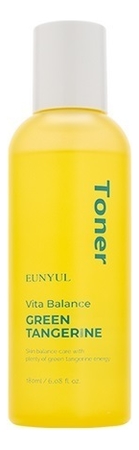 

Тонер для лица с экстрактом зеленого мандарина и витаминами Vita Balance Green Tangerine Toner 180мл