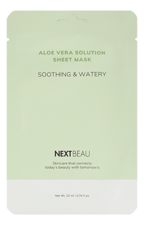 

Тканевая маска для лица с экстрактом алоэ вера Aloe Vera Solution Sheet Mask 22мл: Маска 1шт, Тканевая маска для лица с экстрактом алоэ вера Aloe Vera Solution Sheet Mask 22мл