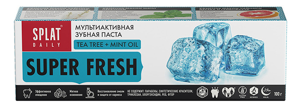 

Зубная паста Daily Super Fresh: Паста 100мл, Зубная паста Daily Super Fresh
