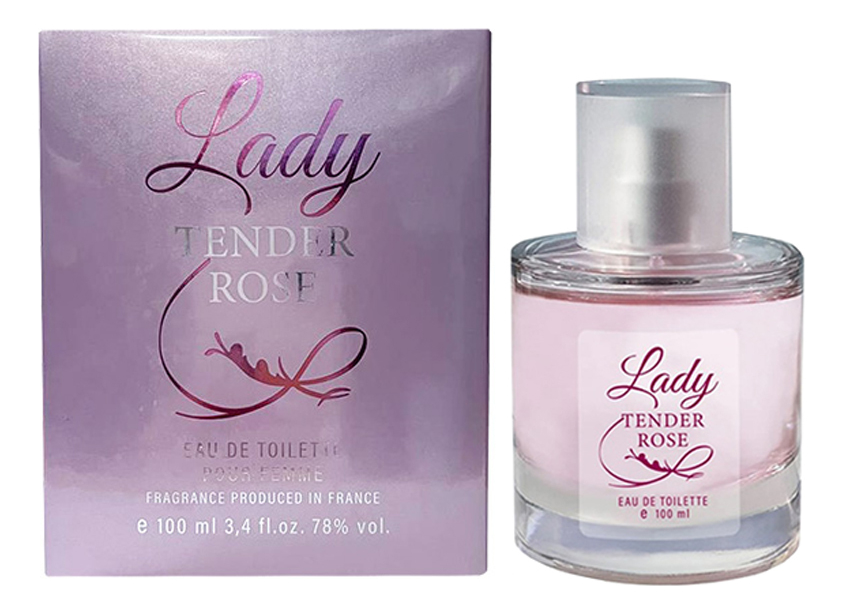 

Lady Tender Rose: туалетная вода 100мл, Lady Tender Rose