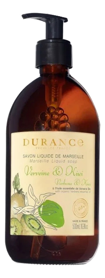 

мыло 500мл, Жидкое мыло Savon Liquide Verveine & Kiwi (Вербена и киви)