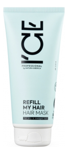 

Маска для сухих и поврежденных волос Ice Professional Refill My Hair Mask: Маска 200мл, Маска для сухих и поврежденных волос Ice Professional Refill My Hair Mask