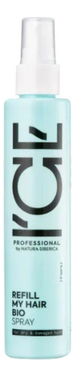 

Сыворотка-спрей для сухих и поврежденных волос Ice Professional Refill My Hair Spray: Сыворотка-спрей 100мл, Сыворотка-спрей для сухих и поврежденных волос Ice Professional Refill My Hair Spray
