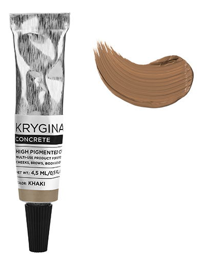 Многофункциональный высокопигментированный крем для макияжа Concrete 4, 5мл: Khaki, Krygina Cosmetics  - Купить