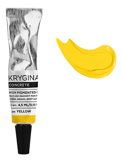 Многофункциональный высокопигментированный крем для макияжа Concrete 4,5мл: Yellow