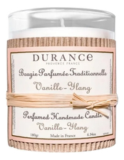 Durance Ароматическая свеча Vanille Ylang 180г (ваниль и иланг)