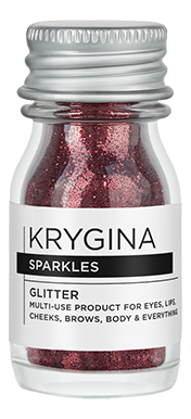 Глиттер для макияжа лица и глаз Sparkles 6г: Bando Red