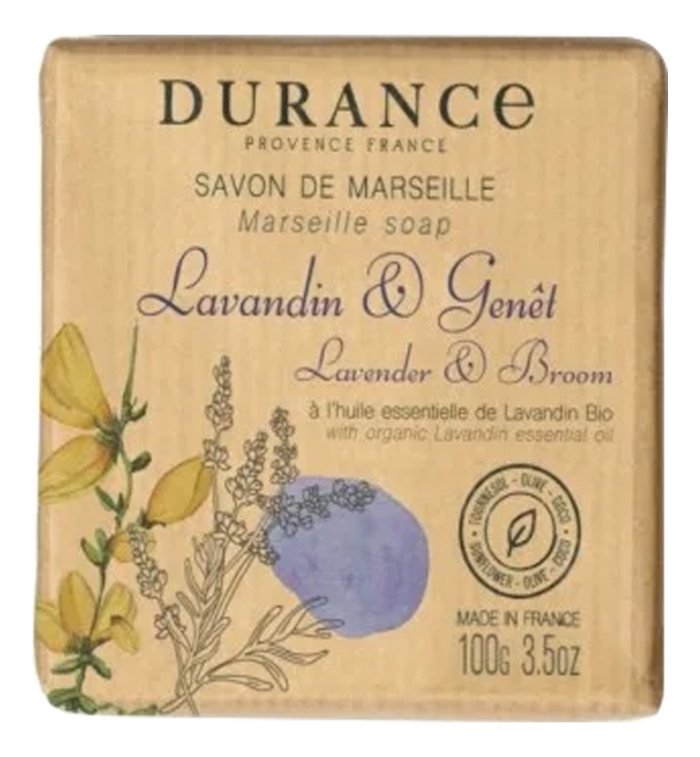 

Мыло Savon Solide Lavandin & Genet 100г (лаванда и травы прованса)