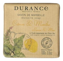 Durance Мыло Savon Solide Citron Menthe 100г (лимон и мята)
