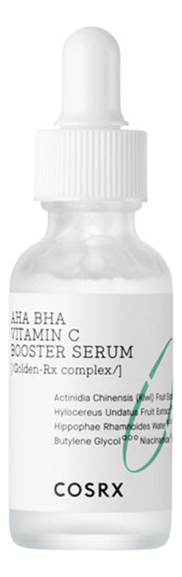 Сыворотка для лица с витамином С Refresh AHA BHA Vitamin C Booster Serum 30мл cosrx refresh aha bha vitamin c booster serum