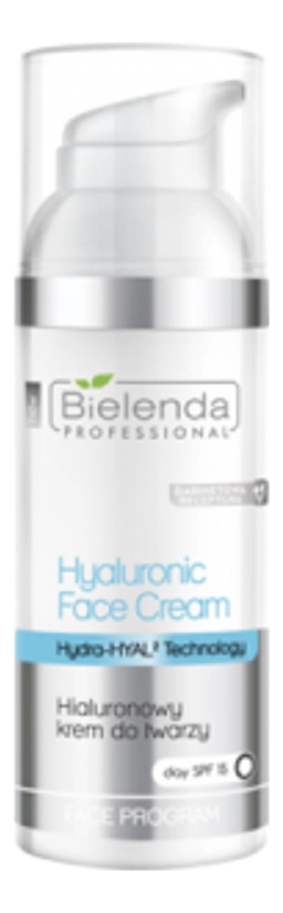 Крем для лица с низкомолекулярной гиалуроновой кислотой Hyaluronic Face Cream Hydra-Hyal Technology 100мл