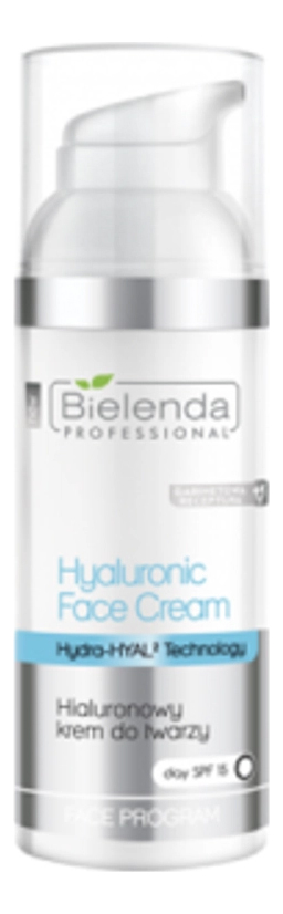 

Крем для лица с низкомолекулярной гиалуроновой кислотой Hyaluronic Face Cream Hydra-Hyal Technology 100мл