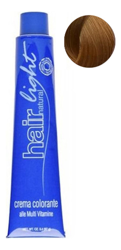 

Стойкая крем-краска для волос Hair Light Crema Colorante 100мл: 8.43 Светло-русый медный золотистый, Стойкая крем-краска для волос Hair Light Crema Colorante 100мл